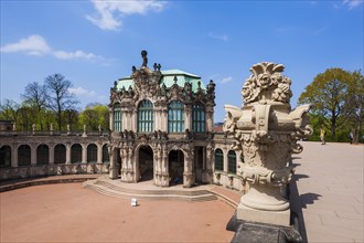 Dresden Zwinger in Spring