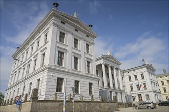 Kollegiengebäude I, State Chancellery, Schlossstraße, Schwerin, Mecklenburg-Vorpommern, Germany,