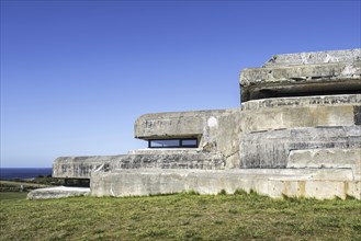 Musée Mémoire 39-45, WW2 museum in German Graf Spee naval artillery battery command post,