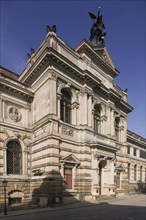 The Albertinum on the site of the former Dresden Armoury is a museum building in Dresden. Located