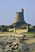 The tower Tour Vauban at Saint-Vaast-la-Hougue, Normandy, France, Europe