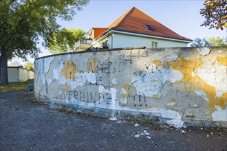 At the site of the barracks of the Soviet Armed Forces in Germany, which now houses a residential