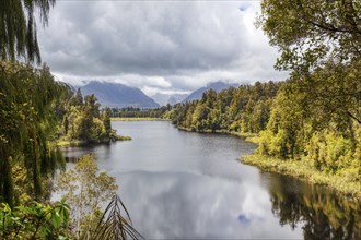 Lake Matheson T, New Zealand, Oceania