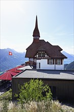 Panoramarestaurant Harder Kulm, Interlaken, Canton of Bern, Switzerland, Europe