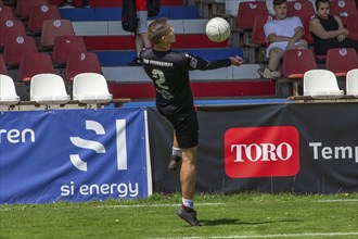 Fistball: TSV Pfungstadt against DSG UKJ Froschberg (IFA 2024 Fistball World Tour Finals Mannheim,