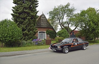 Europe, Germany, Lower Saxony, Lower Elbe Classics, classic car tour, Opel Commodore B GS Coupe,