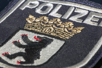 Close-up of the Berlin police coat of arms