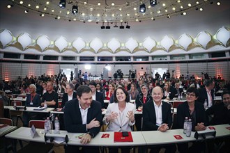 Federal Chancellor Olaf Scholz, Katarina Barley and Lars Klingbeil recorded at the European