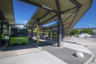 Central bus station ZOB, Flixbus, Messedamm, Westend, Charlottenburg, Berlin, Germany, Europe