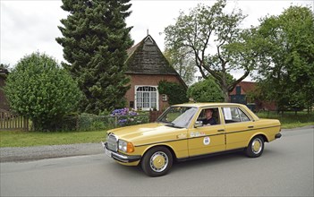 Europe, Germany, Lower Saxony, Lower Elbe Classics, classic car tour, Mercedes W 123, year of