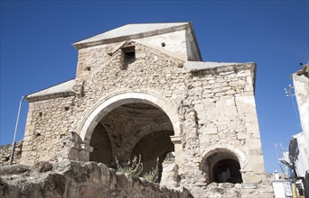 Ruins of Las Angustias church in Alhama de Granada, Spain, Europe