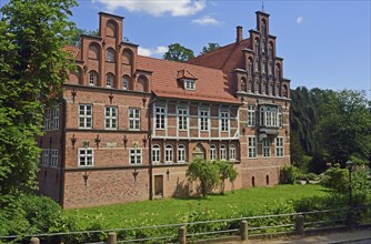 Europe, Germany, Hamburg, Bergedorf district, Bergedorf Castle from the 17th century, the only