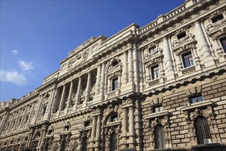 Palazzo di Giustizia, Palace of Justice, Prati district on the banks of the Tiber, Rome, Italy,