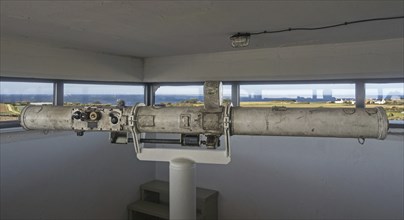 Rangefinder in the Musée Mémoire 39-45, WW2 museum in German Graf Spee naval artillery battery