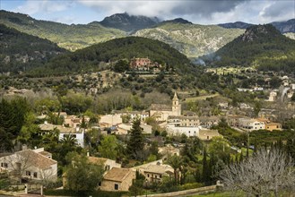 Puigpunyent, Serra de Tramuntana, Majorca, Balearic Islands, Spain, Europe