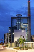 The Lausward natural gas power plant, the most efficient gas and steam turbine power plant in the