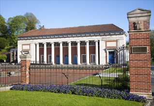 Memorial Hall building Marlborough College school, Marlborough, Wiltshire, England, United Kingdom,