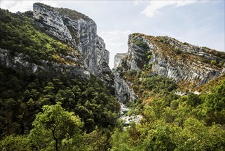 Verdon Gorge, Gorges du Verdon, Verdon Regional nature park Park, Provence,