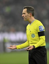 Referee Referee Benjamin Brand Gesture Gesture Allianz Arena, Munich, Bavaria, Germany, Europe