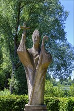 St Pirmin, Reichenau Island on Lake Constance, Baden-Württemberg, Germany, Europe