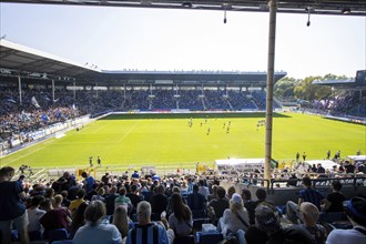 Football 3rd division, 2024/25 season, matchday 6: Waldhof Mannheim v VfL Osnabrück. 9, 926 watch