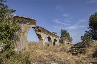 Blasted bunkers in the Peene meadows near the Historical-Technical Museum. National Socialists