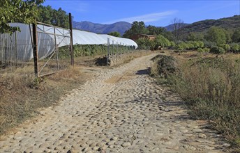 Ruta de Emperador, Route of the Emperor footpath, Cuacos de Yuste, La Vera, Extremadura, Spain,