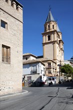 Baroque church of Nuestra Senora de la Expectation, Orgiva, Las Alpujarras, Granada province,