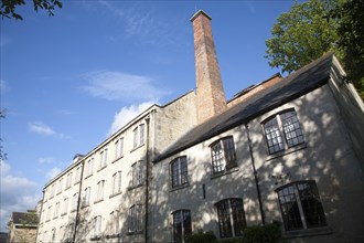 Former mill buildings now converted to housing Quemerford, Calne, Wiltshire, England, United