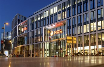 Corporate headquarters of the travel portal HRS, at Cologne Central Station, Breslauer Platz,