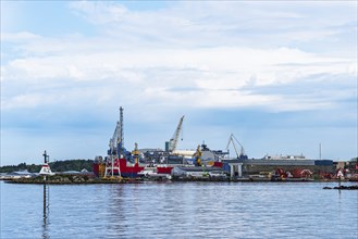 GMC Yard, Shipyard in Stavanger, Norway, Europe