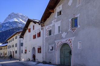 Scuol, Engadine, Grisons, Switzerland, Europe