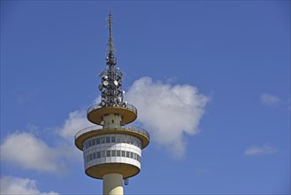 Europe, Germany, Bremen, Bremerhaven, bicycle tower with viewing platform, height 107 metres,