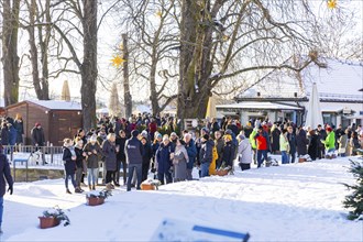 The Höflößnitz winery is also a popular excursion destination in winter. Bar in the winery,