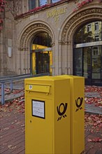 Europe, Germany, Hamburg, Rotherbaum, architecture, facade post office building, former