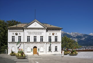 Kaiserjägermuseum, Andreas Hofer Gallery and Tyrolean Hall of Honour at the Tyrol Panorama,