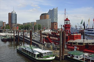 Germany, Hamburg, HafenCity, Kehrwiederspitze, Elbphilharmonie, Europe