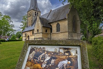 1250 St. Anna's Church, Sint-Annakerk, depicted in the painting The Blind Leading the Blind by