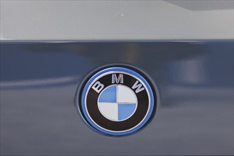 Emblem of a BMW, taken in Berlin, 13/03/2024