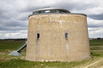 Martello Tower Y built 1808 conversion by Duncan and Kristin Jackson, Alderton, Suffolk, England