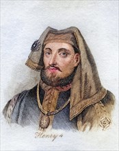 Henry IV. 1367-1413 King of England and France and Lord of Ireland 1399-1413 from the book Crabbs