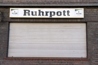 Restaurant Ruhrpott in Dorsten, North Rhine-Westphalia, has closed, Germany, Europe