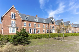 New housing development, Martello Park, Felixstowe, Suffolk, England, UK