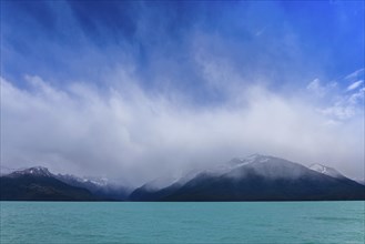 Argentina, El Calefate, scenic lakes and glacier landscapes of Patagonia National Park, South