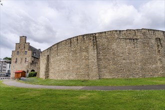 Broich Castle, Carolingian fortified castle, today a cultural and event location, Mülheim an der