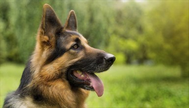 Pets, Dog, German Shepherd, AI-generated, AI generated