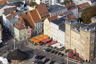 New market in the old town of Stralsund, 12/09/2016