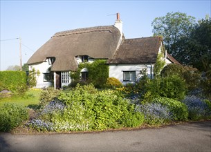 Property Released pretty detached country cottage and garden Cherhill, Wiltshire, England, United