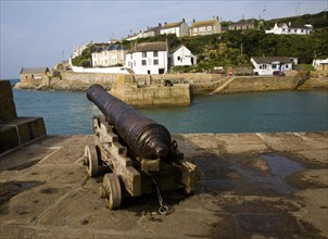 Port and small seaside resort of Porthleven, Cornwall, England, United Kingdom, Europe