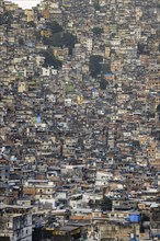 View of the Rocinha favela. Rio de Janeiro, 13.02.2013. Photographed on behalf of the Federal